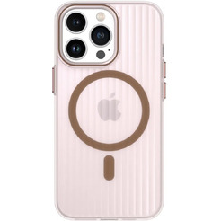 Задняя накладка CASE Translucent Strip Apple iPhone 13 Pro (золотой)