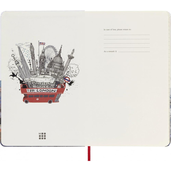 Блокнот Moleskine LIMITED EDITION I AM LONDON LEQP060IAMLO