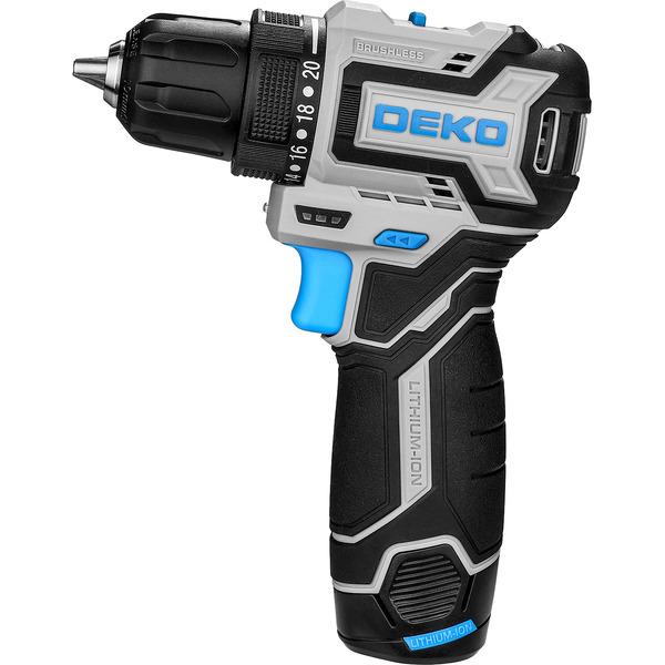 Дрель-шуруповерт Deko Loner 12V Pro 085-1011