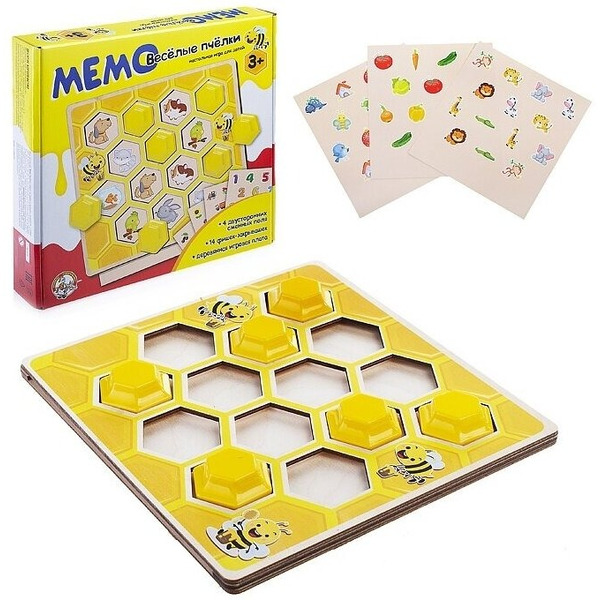 Настольная игра Десятое королевство Мемо. Веселые пчелки / 02971