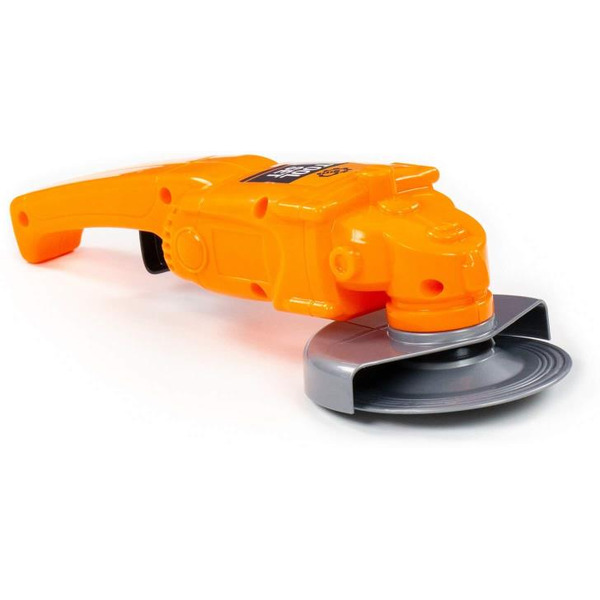 Шлифовальная машинка игрушечная Полесье 90454 (оранжевая)