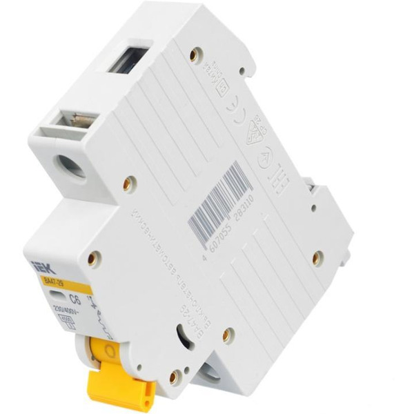 Выключатель автоматический IEK ВА 47-29 6А 1P 4.5кА С MVA20-1-006-C