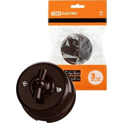 Выключатель TDM Electric Виви SQ1820-1405 (коричневый)