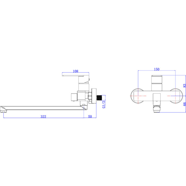 Смеситель AV Engineering AVLES7-BW0