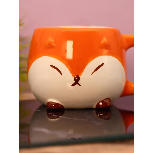 Кружка ILikeGift Лиса FC210355