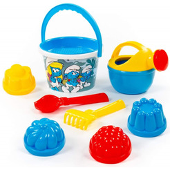 Набор игрушек для песочницы Полесье Смурфики: Затерянная деревня-6 №3 65094