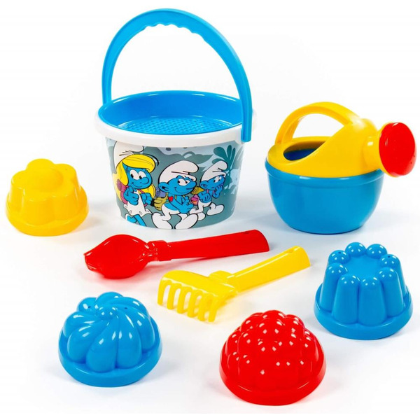 Набор игрушек для песочницы Полесье Смурфики: Затерянная деревня-6 №3 65094