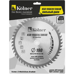 Пильный диск Kolner 190х20/30х48Т 8100300078