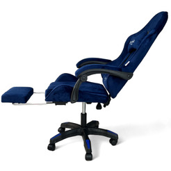 Игровое кресло Calviano 1583 (синий велюр)