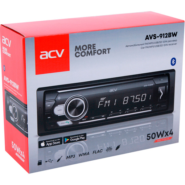 USB-магнитола ACV AVS-912BW