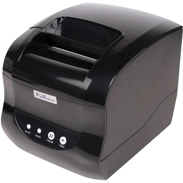 Принтер этикеток Poscenter PC-365 USB черный (71068191)