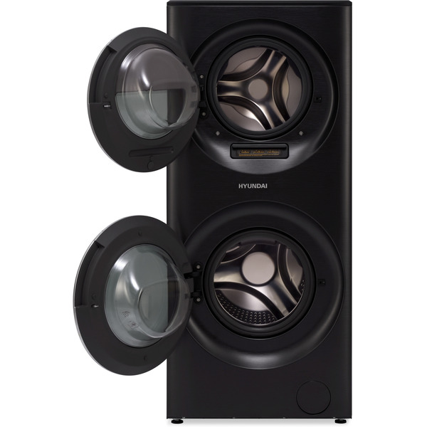 Стирально-сушильная машина Hyundai WMD9423 (темно-серебристый)