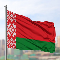 Флаг Республики Беларусь ФО021 0,5х1м
