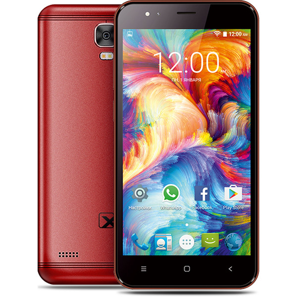 Смартфон TEXET TM-5070 красный