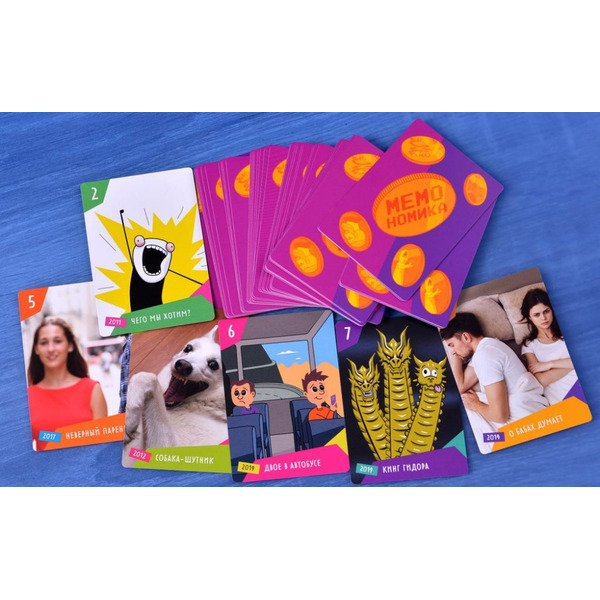 Настольная игра Магеллан Мемономика MAG119918