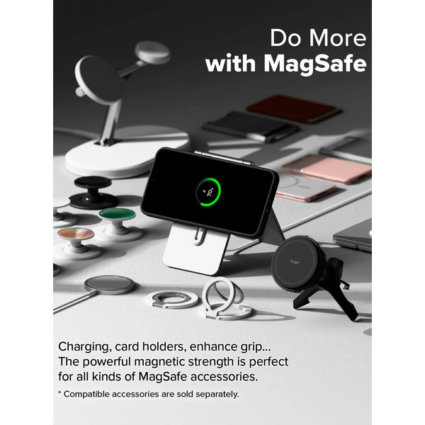 Чехол Ringke SILICONE MAGNETIC для Galaxy S25 Plus BLACK