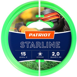 Леска PATRIOT Starline D 2,0 мм L 15 м (200-15-3)