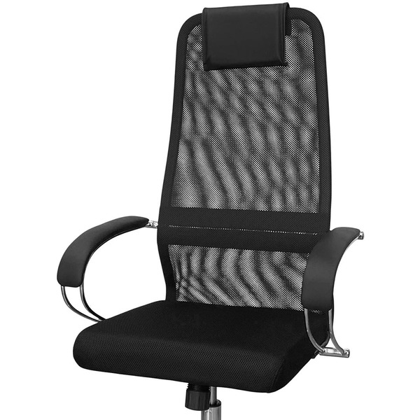 Офисное кресло SitUp Optima chrome (сетка Black)