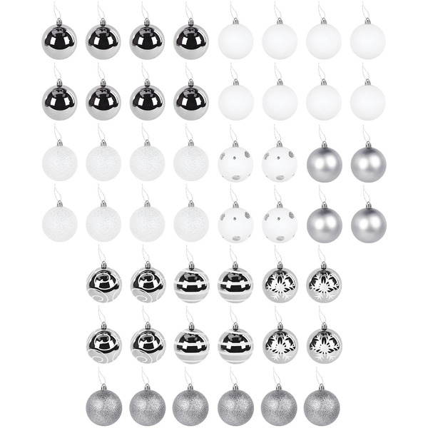 Шары елочные ЗОЛОТАЯ СКАЗКА Новогодний Блеск 592594 (серебристый)