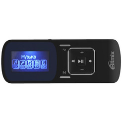 MP3 плеер RITMIX RF-3490 4GB (черный)