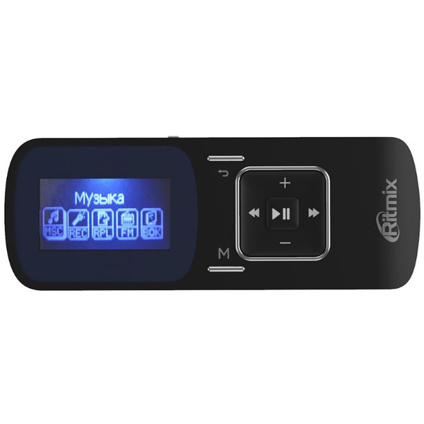 MP3 плеер RITMIX RF-3490 4GB (черный)