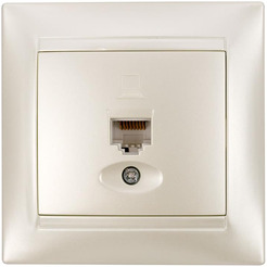 Розетка компьютерная TDM Electric Лама SQ1815-0816