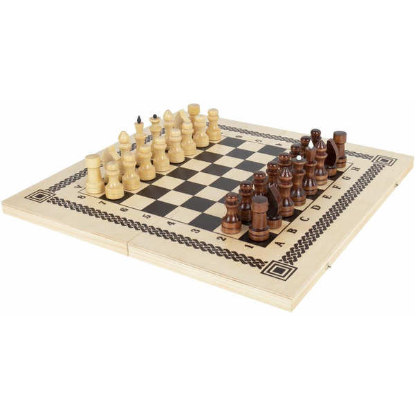 Шахматы, шашки, нарды 3в1 ЗОЛОТАЯ СКАЗКА 665364