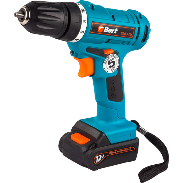 Дрель-шуруповерт Bort BAB-12Li