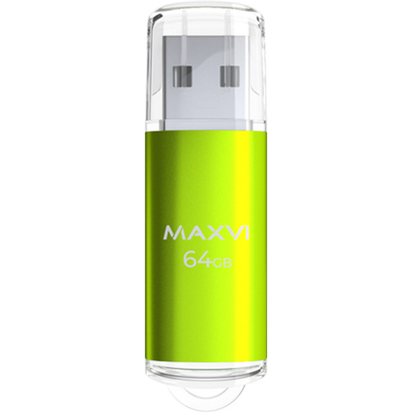 USB флеш-накопитель Maxvi MP 64GB 2.0 green