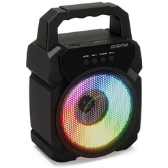 Портативная колонка  Digma D-PS1500 (черный)