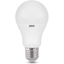 Лампа светодиодная GAUSS А60 10W 3000K E27