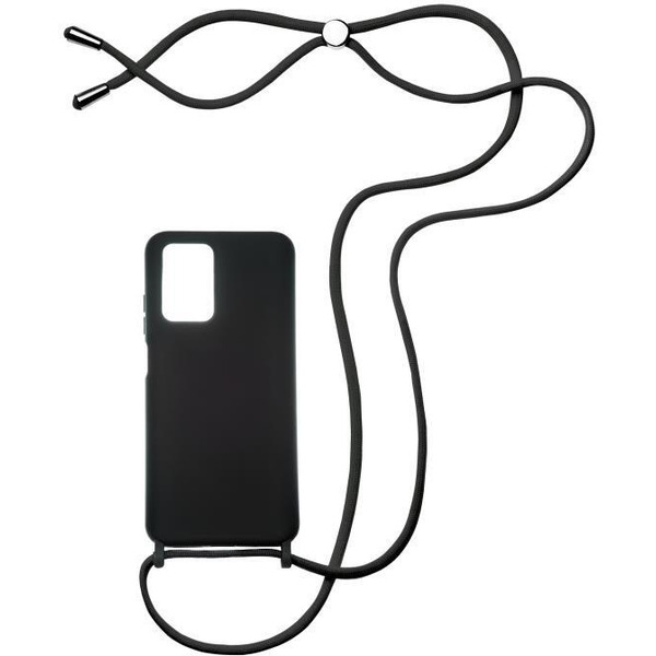 Бампер Bingo Lanyard для Xiaomi Redmi 10 (черный)
