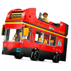 Конструктор LEGO CITY 60407 Красный двухэтажный экскурсионный автобус