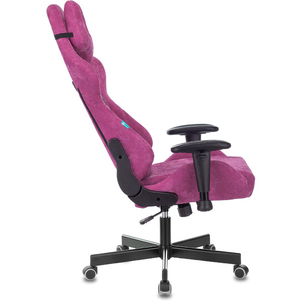 Кресло игровое Zombie VIKING KNIGHT Fabric Light-15 (1372997) малиновый