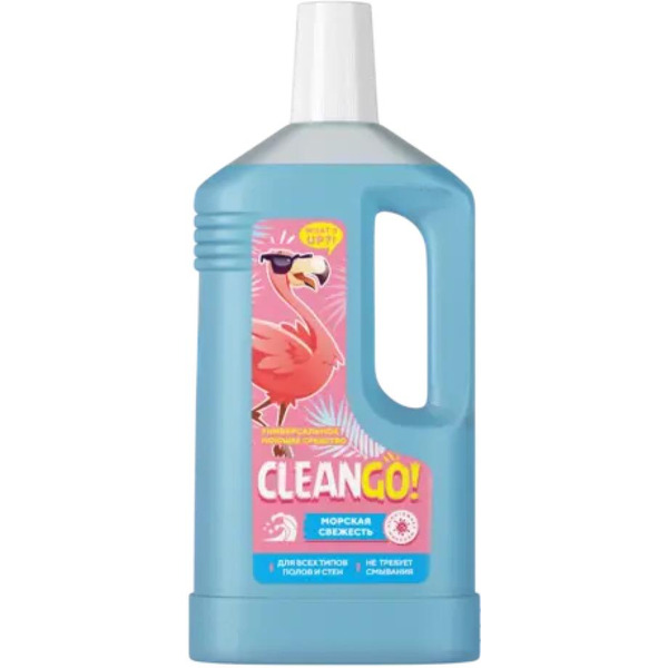 Универсальное моющее средство CLEAN GO! Морская свежесть, 1000 мл