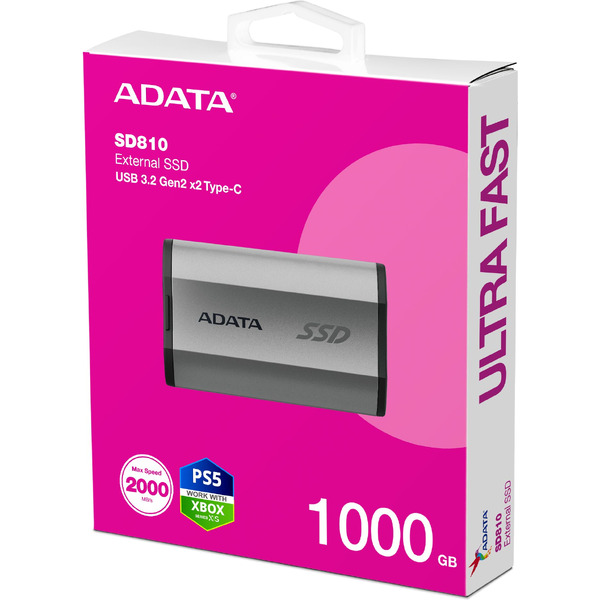 Внешний накопитель ADATA SD810 1TB SD810-1000G-CSG
