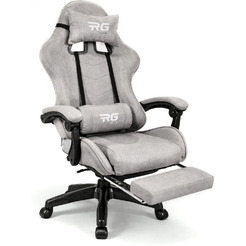 Игровое кресло byroom RG HEALER fabric grey с подставкой для ног BRGF813F/G