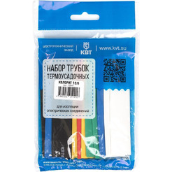 Набор термоусадочных трубок КВТ Колорит 12/6 73641