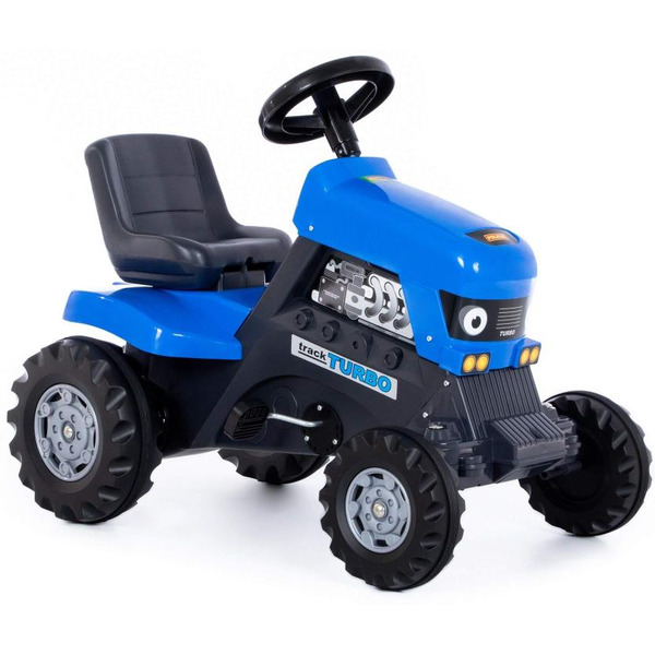 Каталка-трактор с педалями Полесье Turbo 84620