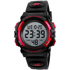 Наручные часы Skmei 1266 (черный/красный)