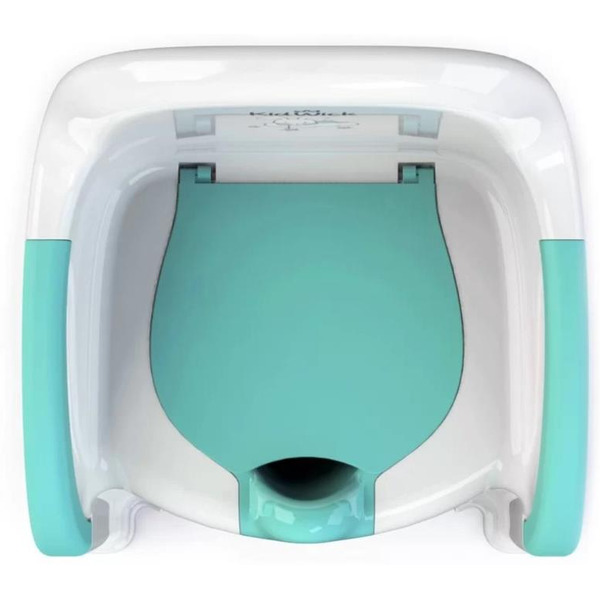 Детский горшок Kidwick Премьер KW110102 (белый/бирюзовый)