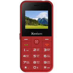 Кнопочный телефон Xenium X718 (красный)
