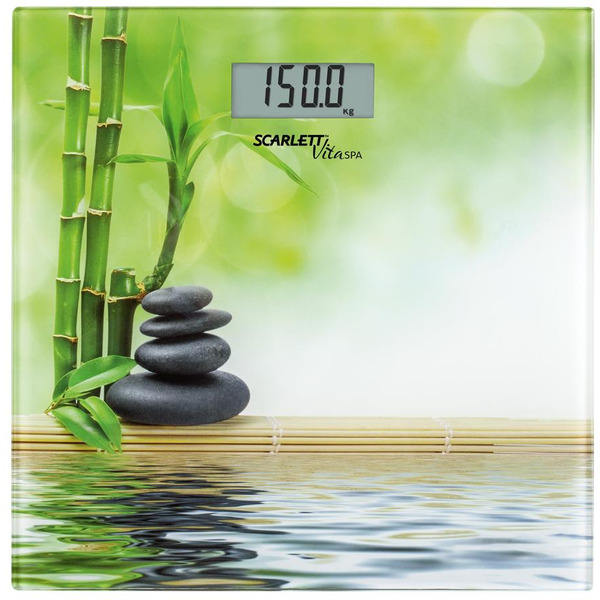 Весы напольные электронные SCARLETT SC-BS33E055(Бамбук)