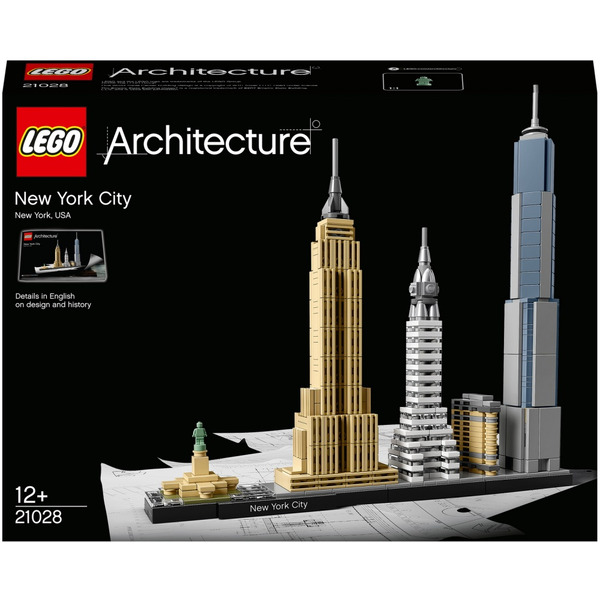 Конструктор LEGO Architecture 21028 Нью-Йорк (New York City)