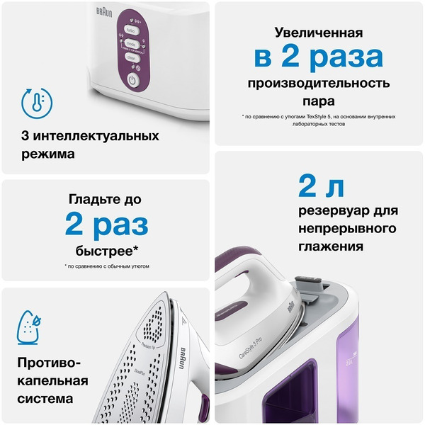 Гладильная система Braun CareStyle 3 Pro IS3155VI