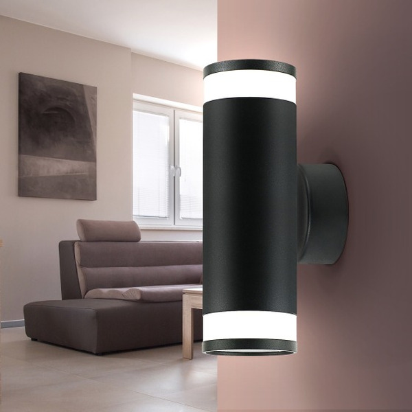 Светильник ЭРА WL30 GU10 BK Б0049016