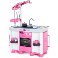 Детская кухня Полесье Carmen №7 с посудомоечной машиной и варочной панелью 47991