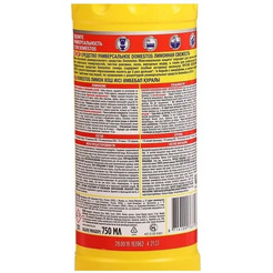 Средство универсальное Domestos Лимонная свежесть 750 мл