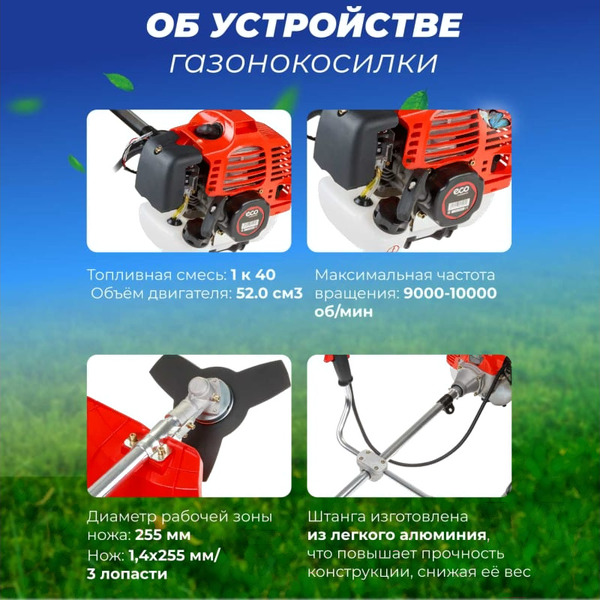 Триммер ECO GTP-185N