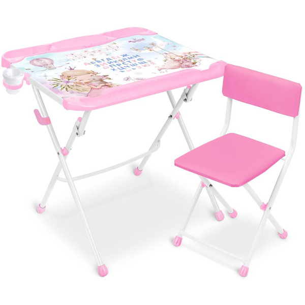 Комплект мебели с детским столом Ника КНД4/МП2 Маленькая принцесса 2